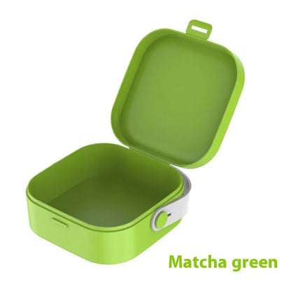 Multifunctional portable storage box for headset cables in polypropylene with cover, dimensions 4293092,3278158 cm
