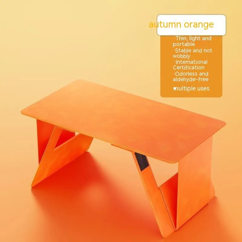 Foldable wooden laptop tablet stand with storage, standard 44 x 24cm or plus size 54.5 x 25cm.