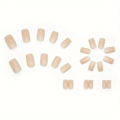 Plastic nail art set in solid colour MY119 for ladies fashion decoration