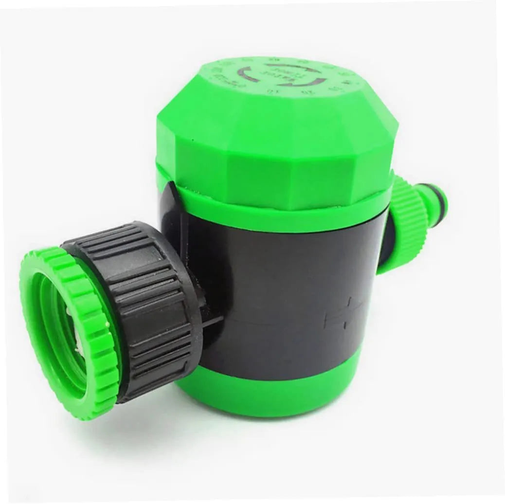 140mm plastic mechanical garden water timer with 120-minute automatic shut-off for faucet or sprinkler use