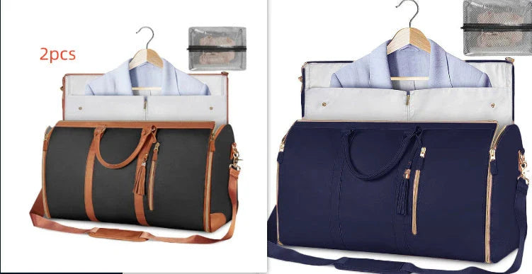 Stylish and durable carry-on travel bag with convenient organization pockets and versatile storage options