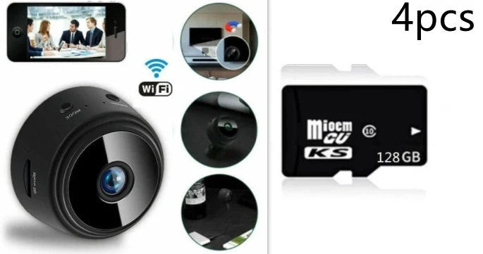 A9 Magnetic Suction Security Camera with HD 1080P and infrared night vision