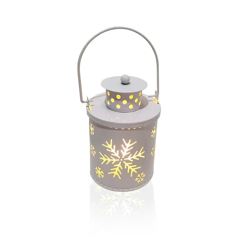 Enchanting LED candle lights with a Nordic-inspired design, creating a warm, festive ambiance for your holiday decor