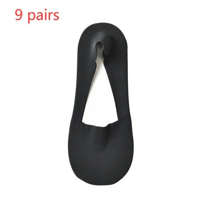 Stylish women's non-slip silicone socks in various colours for fashion and safety