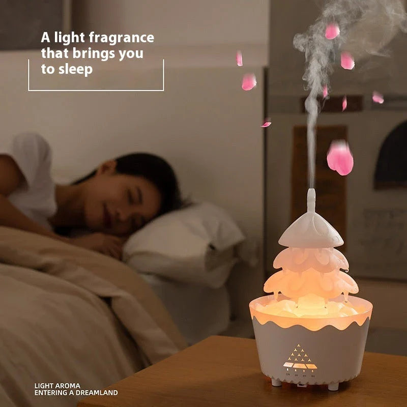2024 Ultrasonic Essential Oil Diffuser with Remote Control - Whisper-Quiet Humidifier for Home, Office, and Holiday Gifts