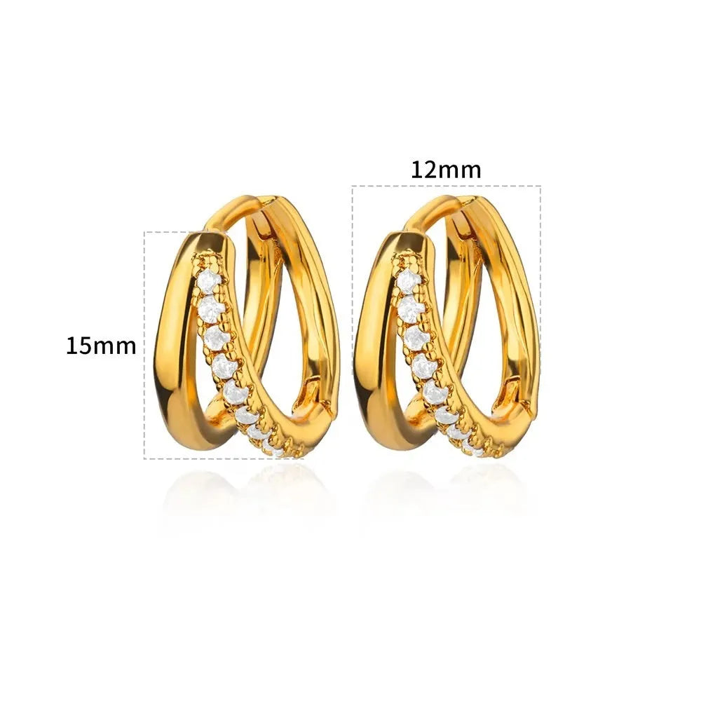 Women's copper geometric butterfly earrings with diamond treatment in heart, bow, and star shapes, multiple colour options