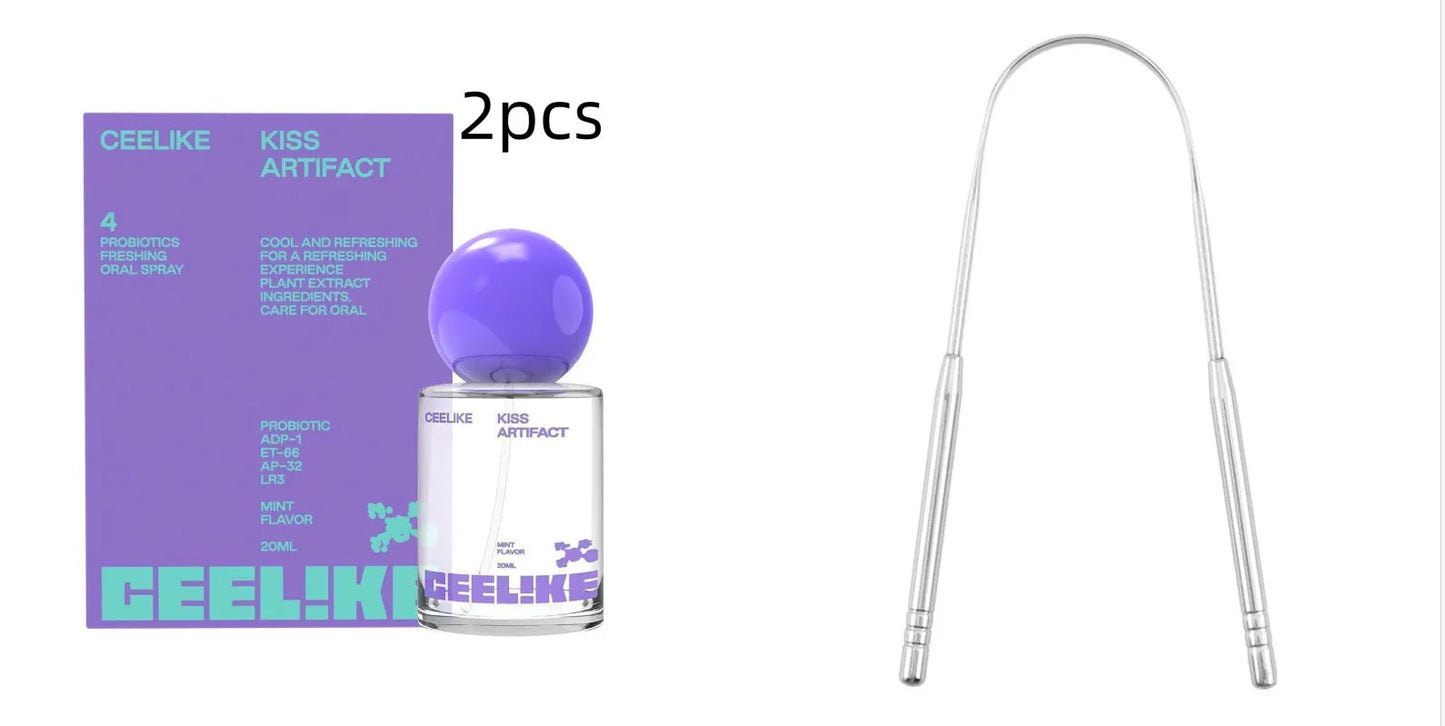 20ml probiotic oral care spray bottle for dental hygiene and breath freshening