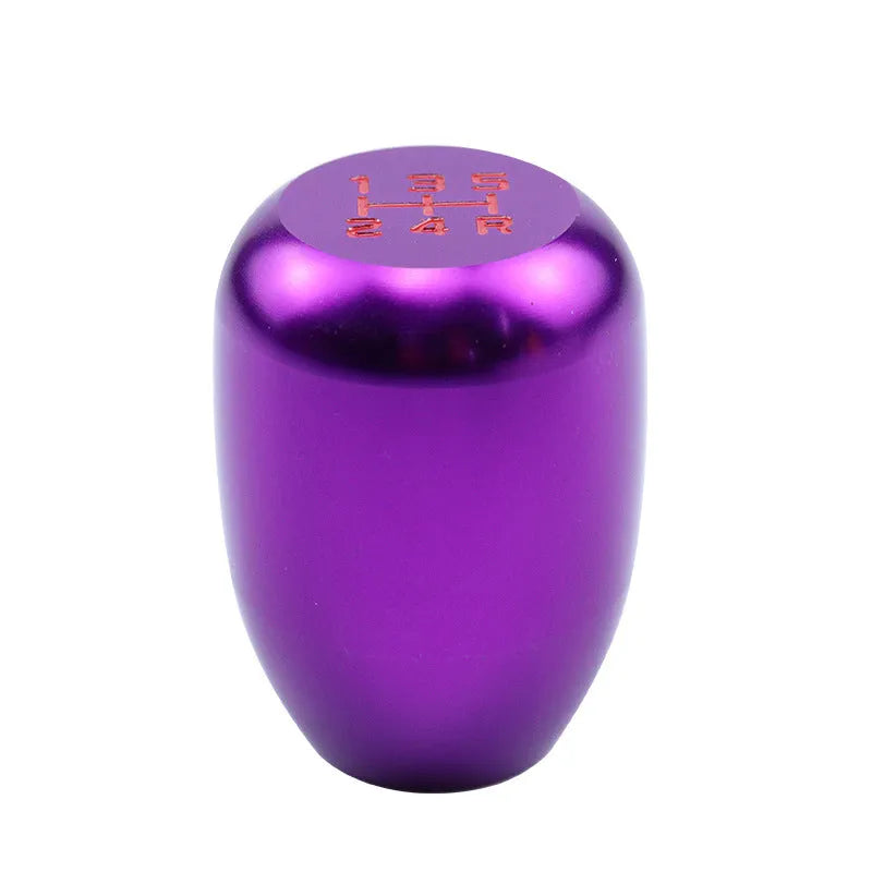 Universal car gear shift head kit with aluminium cover and three rubber sleeves for 8mm, 10mm, and 12mm gear levers.