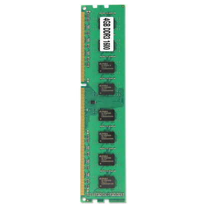 DDR3 desktop computer memory module 4GB 1600MHz single stick RAM