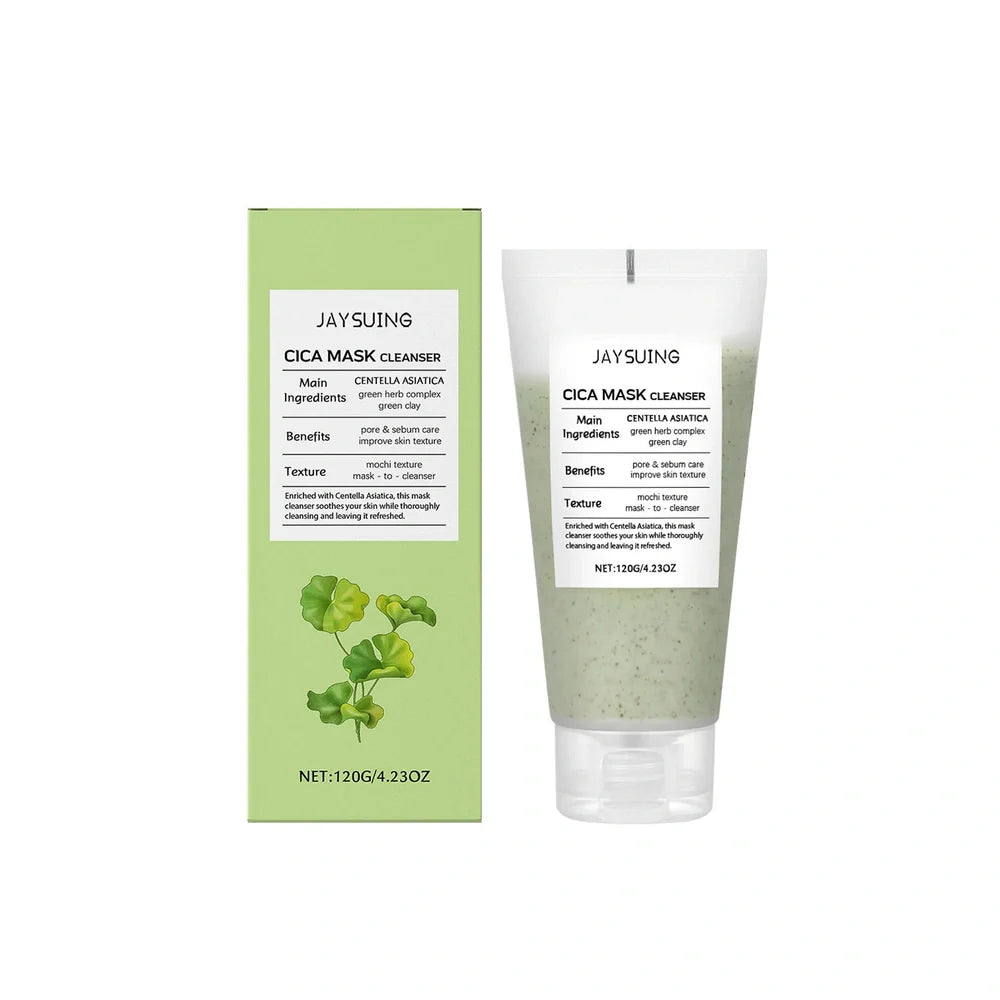 Centella Asiatica Soothing Facial Cleanser 120g tube with botanical extracts for facial skincare