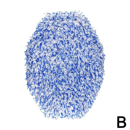 Car wash mop replacement cloth cover for long handle flat mop brushes