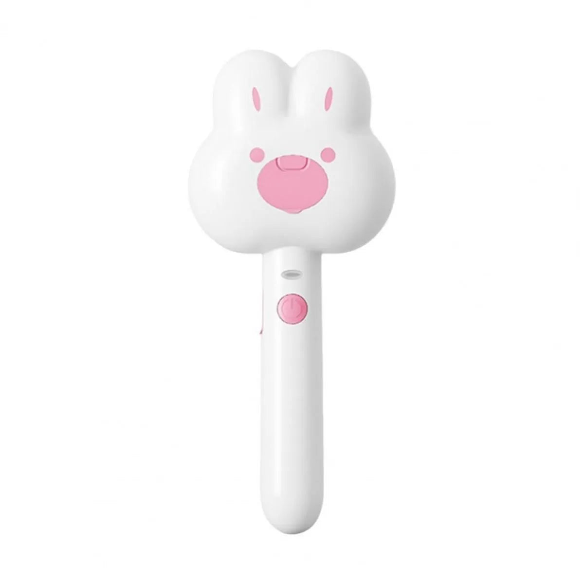 Rechargeable pet steam grooming comb in green, pink or white with cartoon design