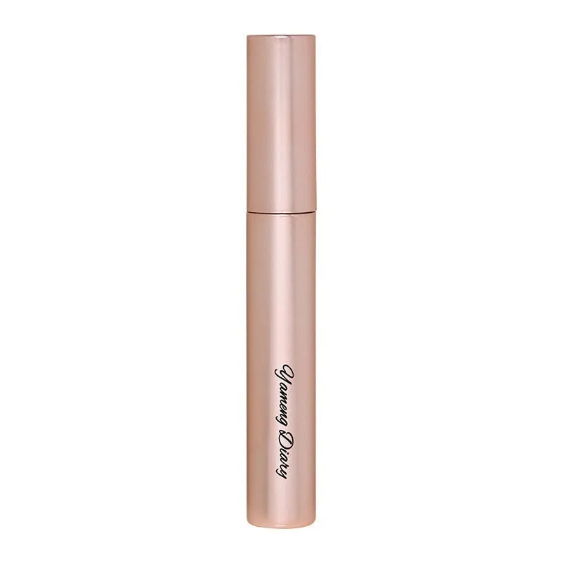 Black and brown long curling long-lasting mascara with fibre brush applicator