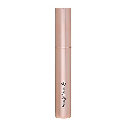 Black and brown long curling long-lasting mascara with fibre brush applicator