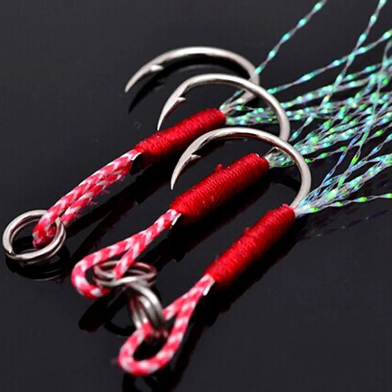 Bright wire iron plate single hook fishhook with binding wire for boat and sea fishing, showing No. 9 to No. 14 size options