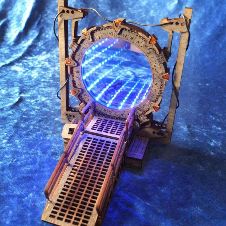 DIY Galaxy Bookends - Wooden Book Display Stand with Unique Galaxy Design