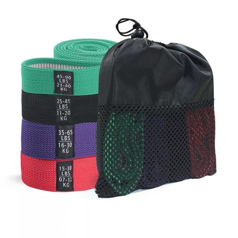 Multi-functional Fitness Stretching Hip Band in four resistance levels