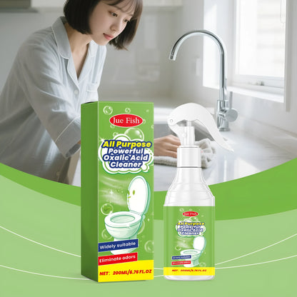 200ml bottle of multi functional household grease cleaning spray with spray nozzle.