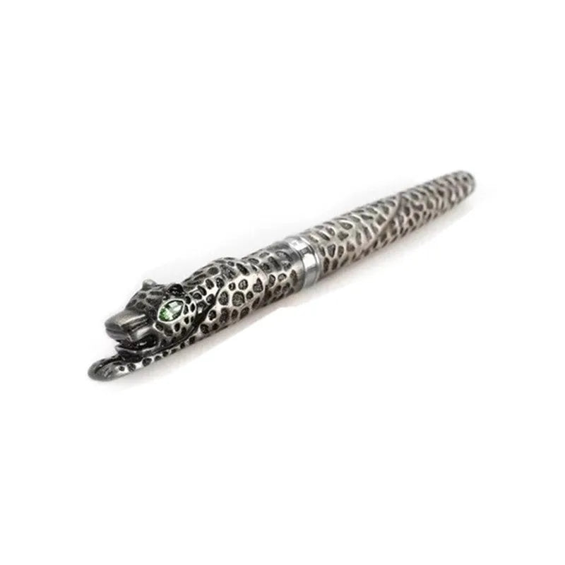 Embossed metal pen in ancient silver or gold colour for business gifts and office use