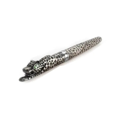 Embossed metal pen in ancient silver or gold colour for business gifts and office use