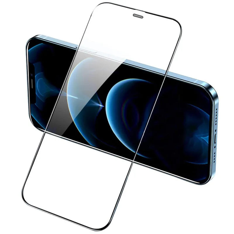iPhone privacy screen protector tempered glass with matte anti-peeping finish