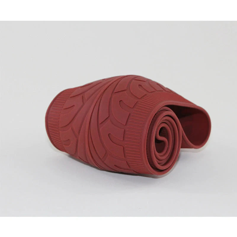 Anjiemei Silicone Steering Wheel Cover in various colours with crocodile pattern design