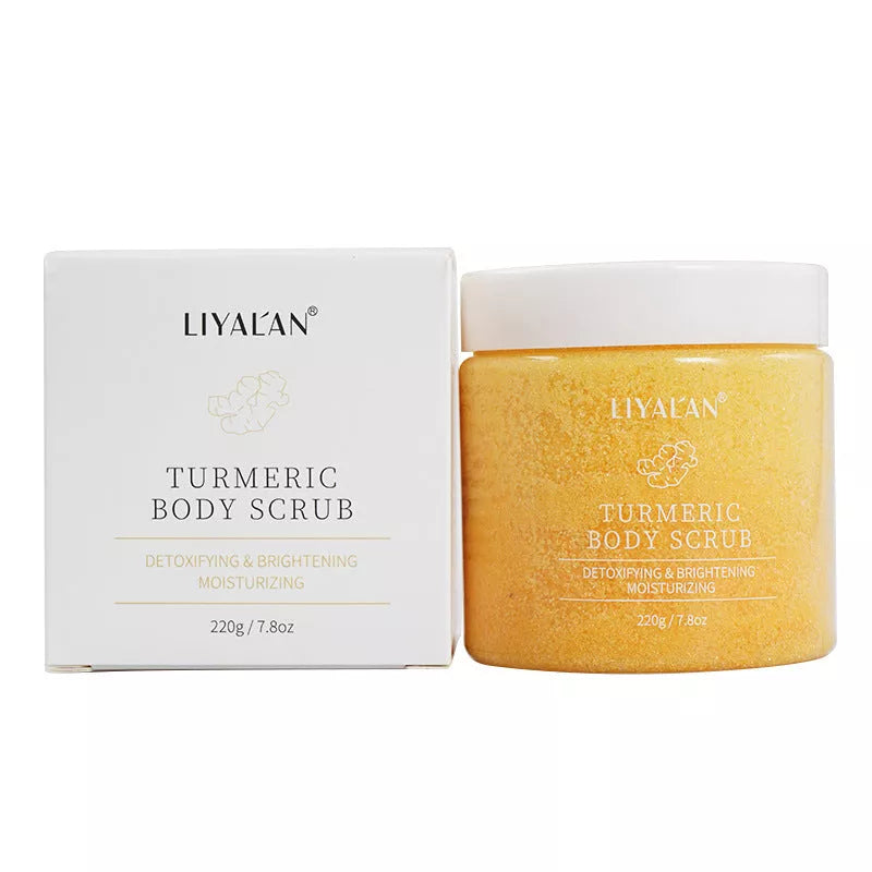 Turmeric Facial Scrub 220g for softening cutin and revitalising skin