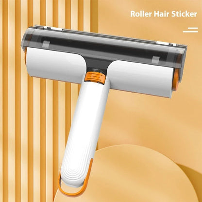 A versatile pet hair removal brush made of durable ABS material, allowing for effortless grooming and cleaning of fabrics and surfaces.