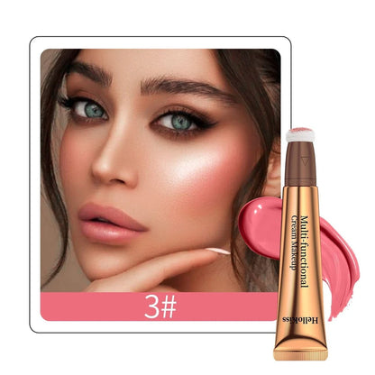 Highlight shading pen with 15ml liquid contour and 1.5cm sponge head applicator