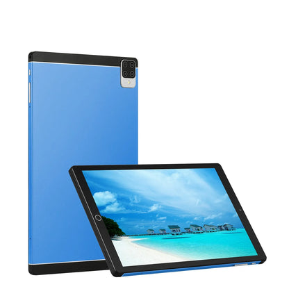 11.6-inch Android 15 tablet in green colour showing home screen interface with dual SIM and GPS features