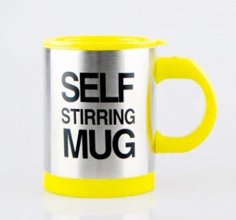 Automatic Stirring Electric Mug in various colors with 400ml capacity and leak-proof design