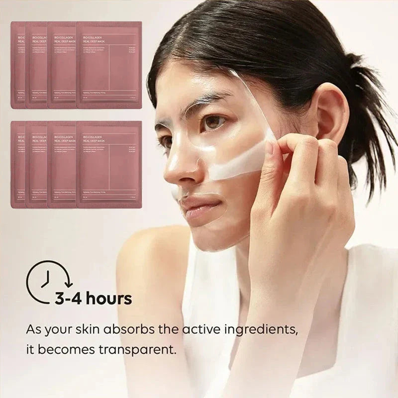 Collagen Overnight Hydrating Facial Masks for firmer, glowing skin