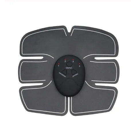 EMS hip muscle training stimulator with host unit and buttock patch for abdominal toning and buttock lifting