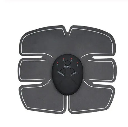 EMS hip muscle training stimulator with host unit and buttock patch for abdominal toning and buttock lifting