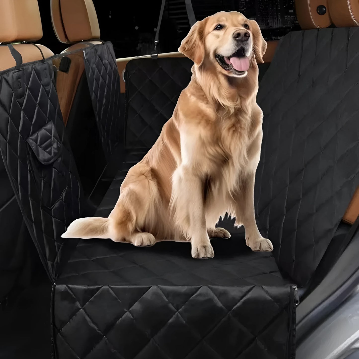 Pet car cushion mat for dogs in three colour and style options