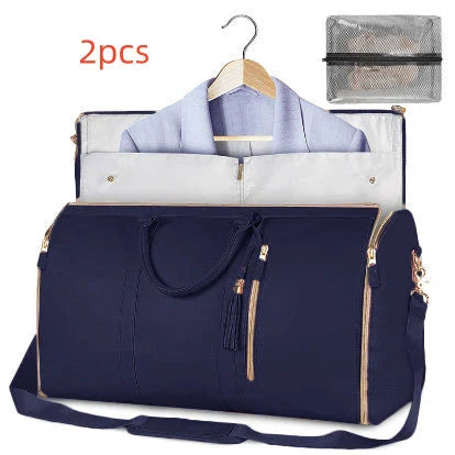 Stylish and durable carry-on travel bag with convenient organization pockets and versatile storage options