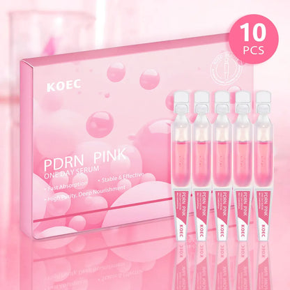 KOEC powder polypeptide moisturising face mask 10 pack with latex sheets