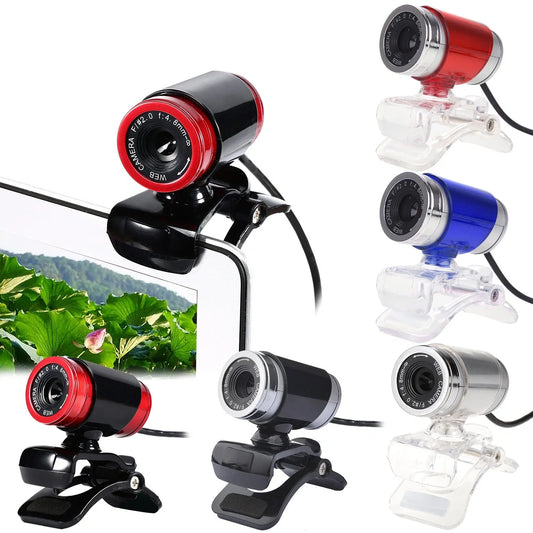 480P HD camera with high-quality glass lens in various colors