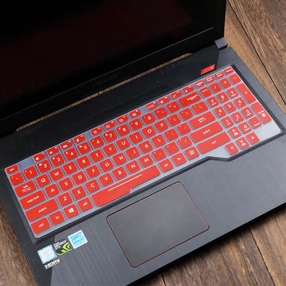 ASUS Flight 15.6-inch laptop keyboard protective film cover in translucent colour on keyboard