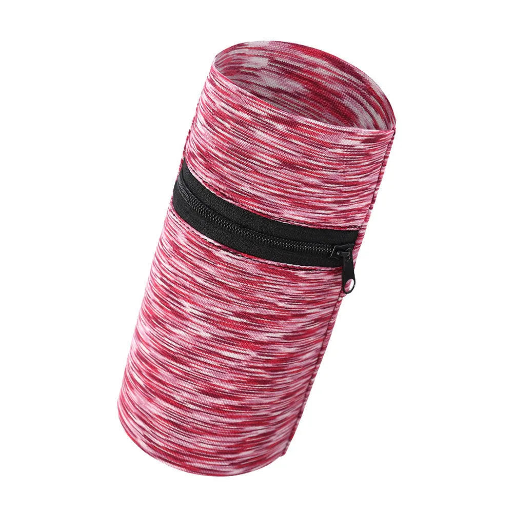Adjustable large capacity sports arm bag for phones in multiple colours including fluorescent green and striped designs