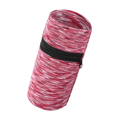 Adjustable large capacity sports arm bag for phones in multiple colours including fluorescent green and striped designs