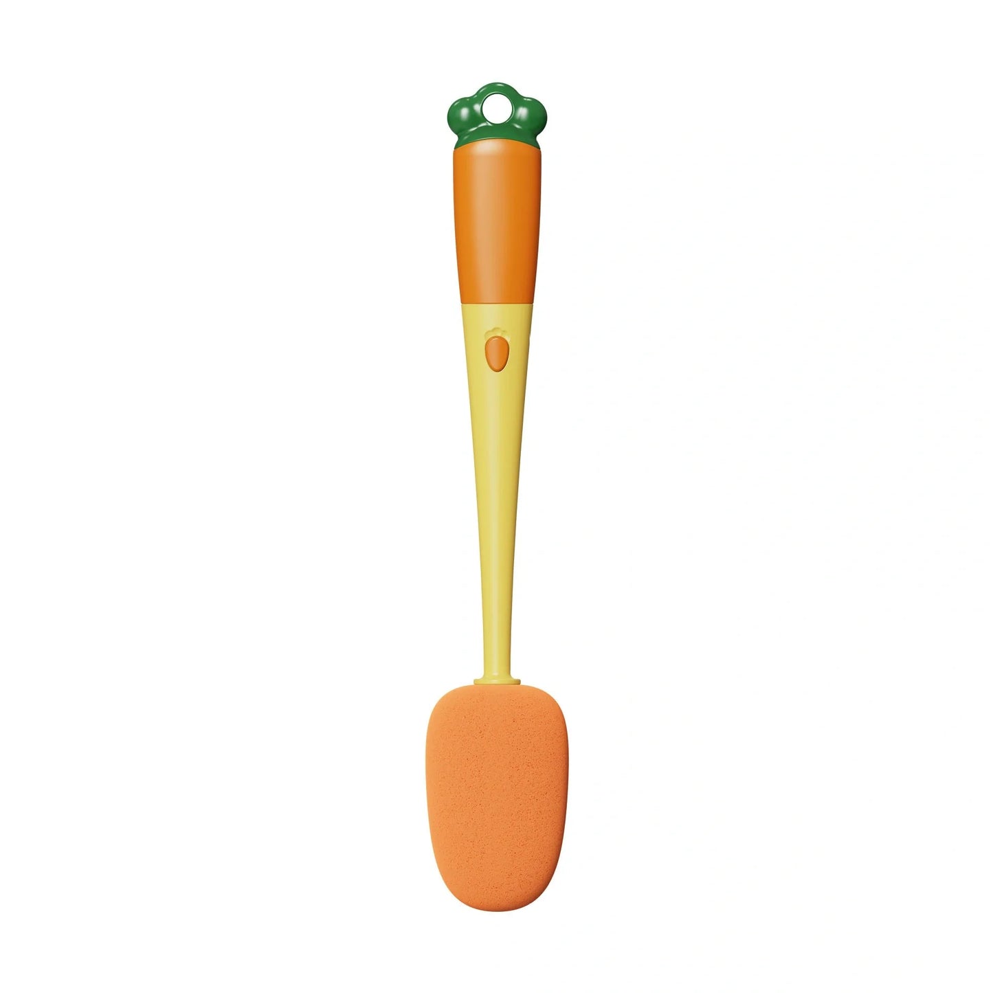 3-in-1 multifunctional cleaning brush set with carrot design for cups and bottles