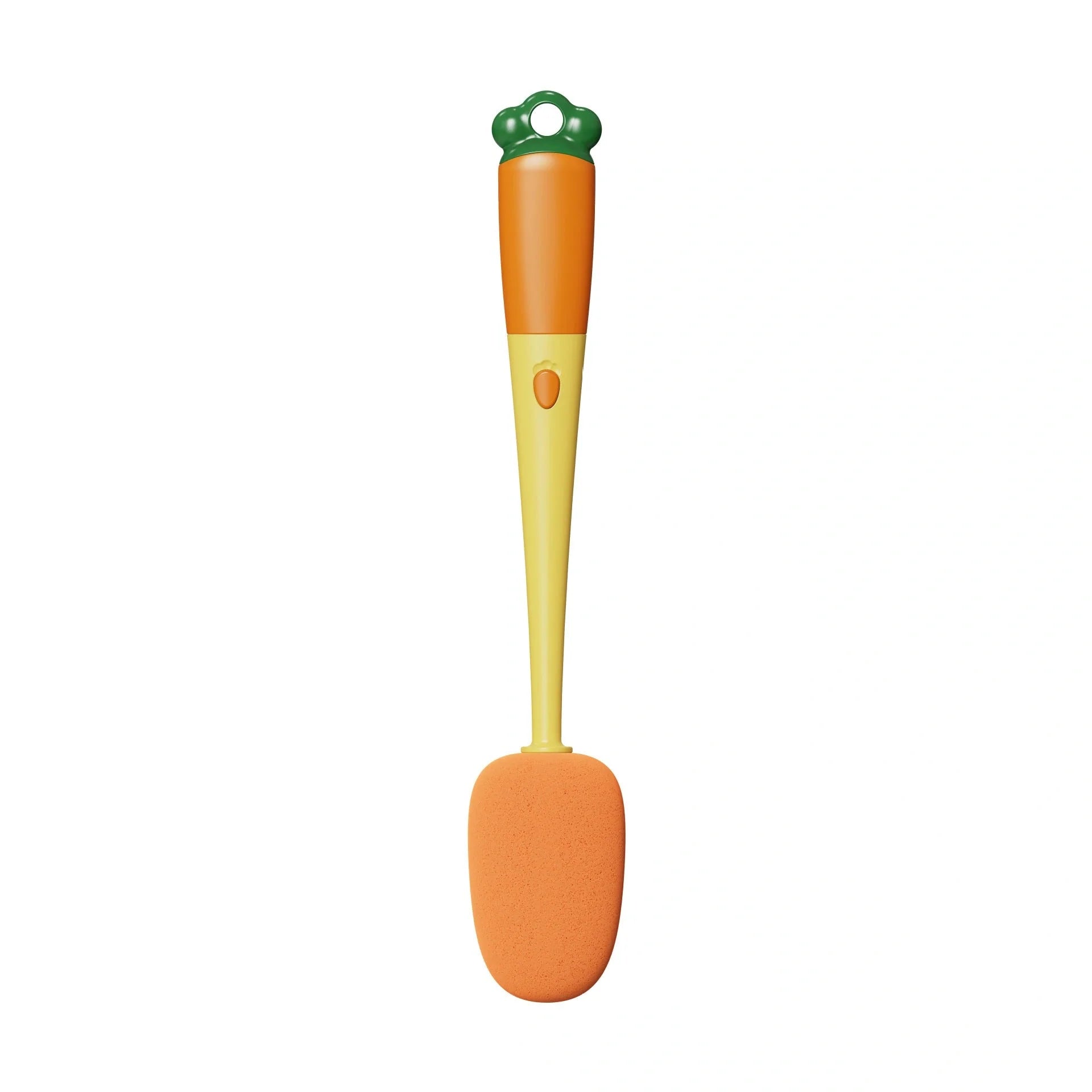 3-in-1 multifunctional cleaning brush set with carrot design for cups and bottles