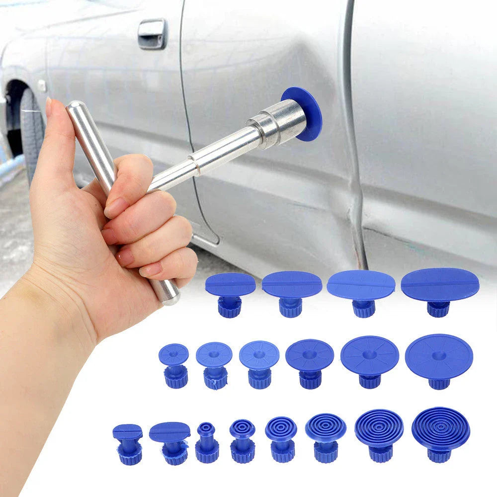 Premium 2-in-1 car dent repair kit with slide hammer and reverse hammer for easy and effective dent removal