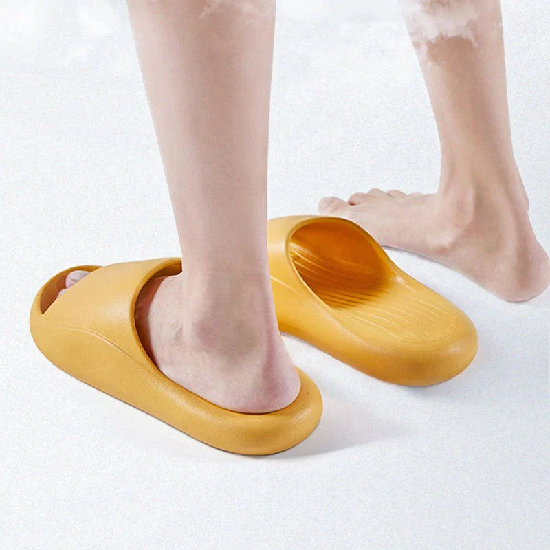 Cozy Slip-On House Slippers with Anti-Skid Soles in a variety of vibrant colors