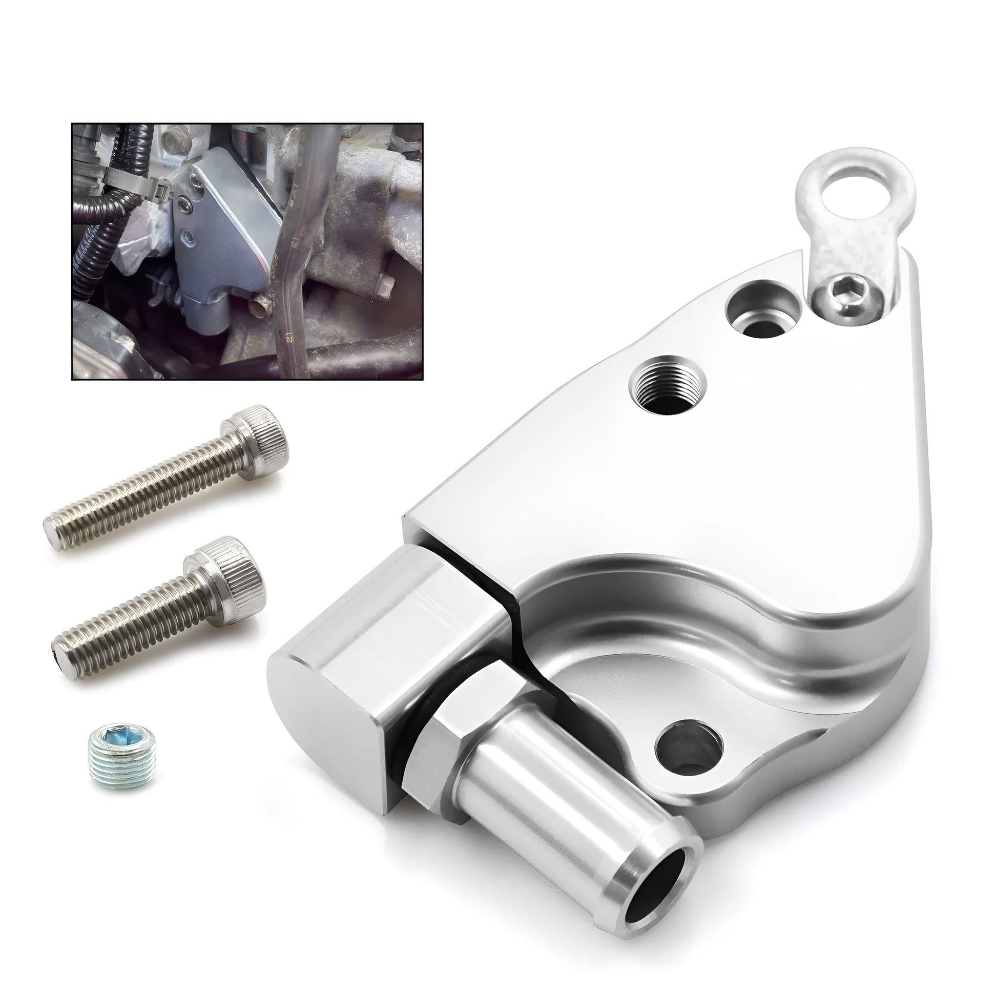 K Series intake manifold coolant adapter set for K20 and K24 engines