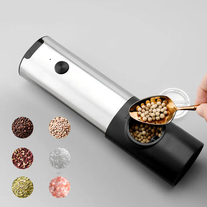 Home Simple Pepper Grinder with adjustable coarse to fine settings, 165mm height