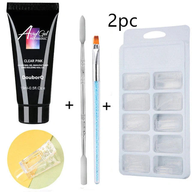 DIY Nail Polish Art Kit for creating professional manicures at home