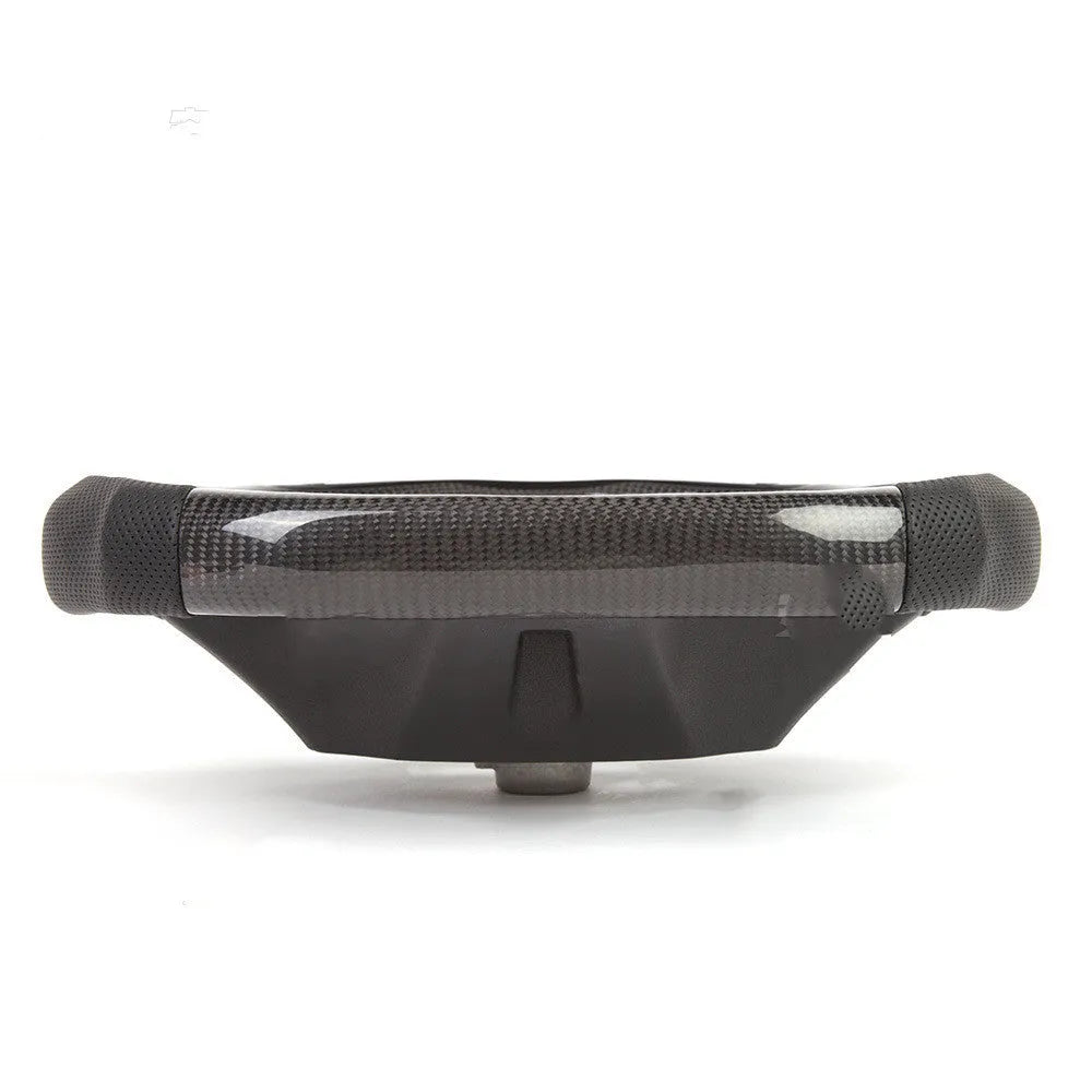 Black carbon fibre BMW steering wheel with LED elements for X3 X5 models