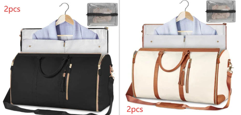 Stylish and durable carry-on travel bag with convenient organization pockets and versatile storage options